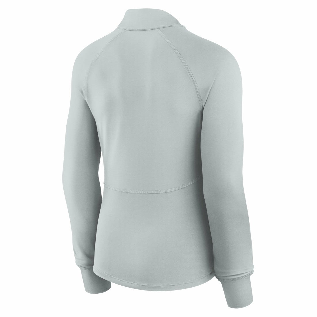 Detroit Lions Women's Elements Raglan Quarter-Zip Jacket - Gray - Fanatics