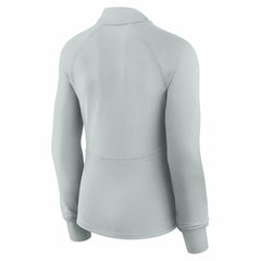 Detroit Lions Women's Elements Raglan Quarter-Zip Jacket - Gray - Fanatics