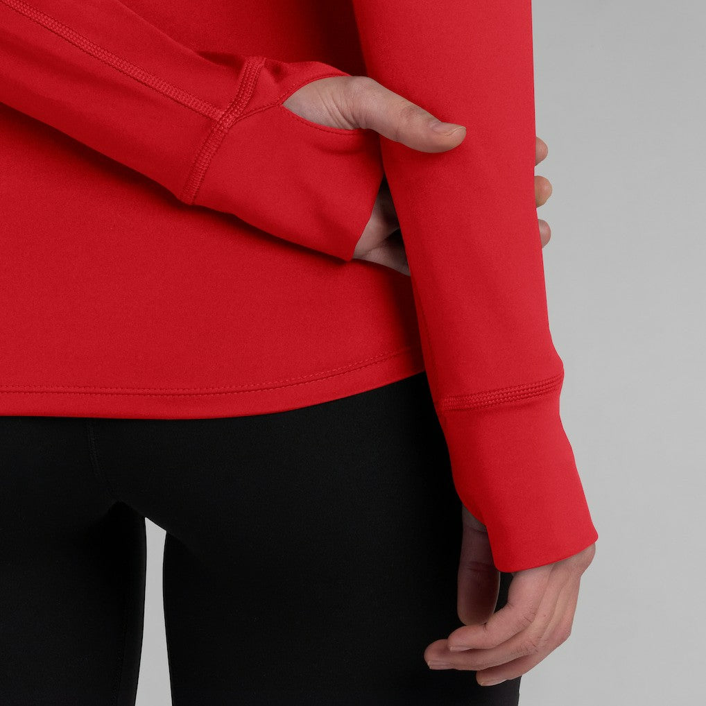Kansas City Chiefs Women's Elements Quarter-Zip Jacket - Red - Fanatics