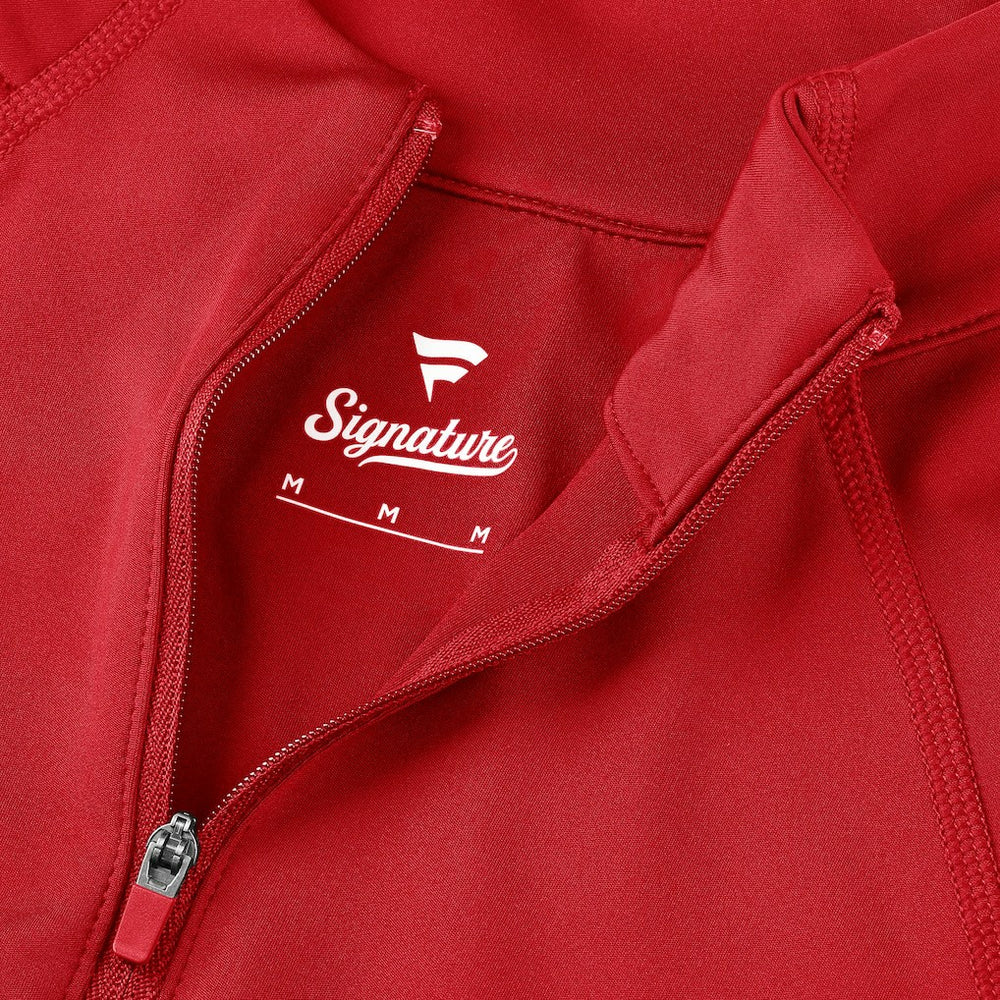 Kansas City Chiefs Women's Elements Quarter-Zip Jacket - Red - Fanatics