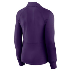 Minnesota Vikings Women's Elements Raglan Quarter-Zip Jacket - Purple - Fanatics