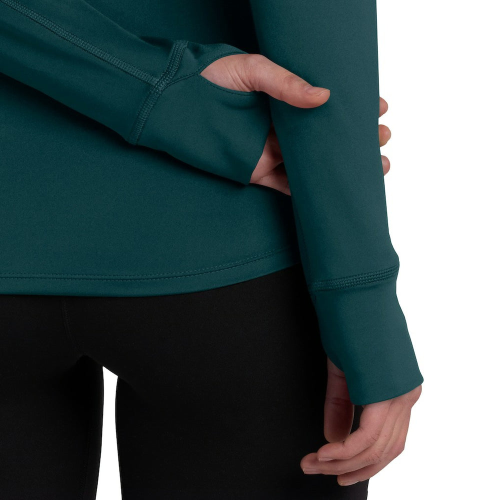 Philadelphia Eagles Women's Elements Quarter-Zip Jacket - Midnight Green - Fanatics