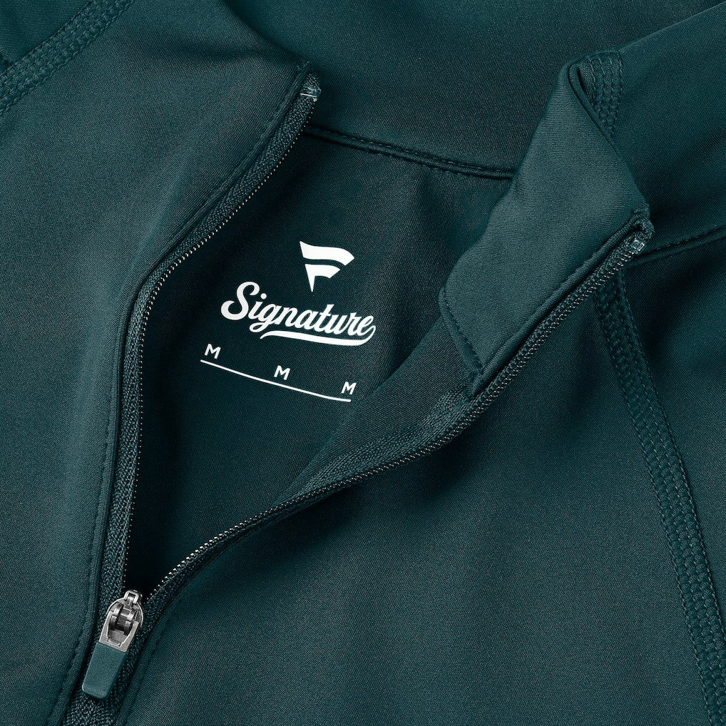 Philadelphia Eagles Women's Elements Quarter-Zip Jacket - Midnight Green - Fanatics
