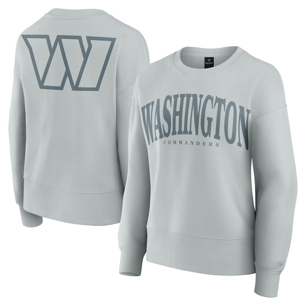 Washington Commanders Women's Elements Pullover Sweatshirt - Gray - Fanatics