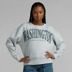 Washington Commanders Women's Elements Pullover Sweatshirt - Gray - Fanatics