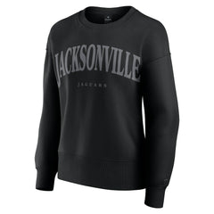 Jacksonville Jaguars Women's Elements Pullover Sweatshirt - Black - Fanatics