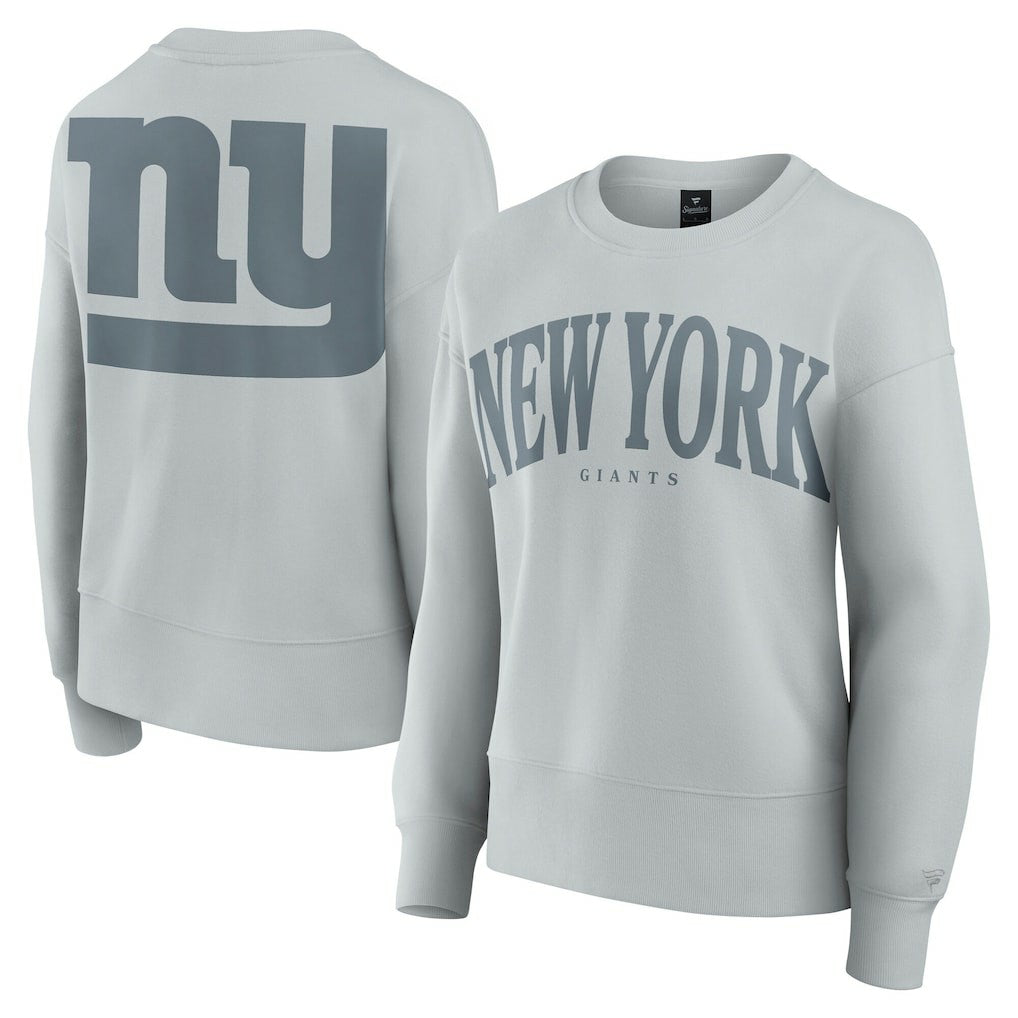 New York Giants Women's Elements Pullover Sweatshirt - Gray - Fanatics