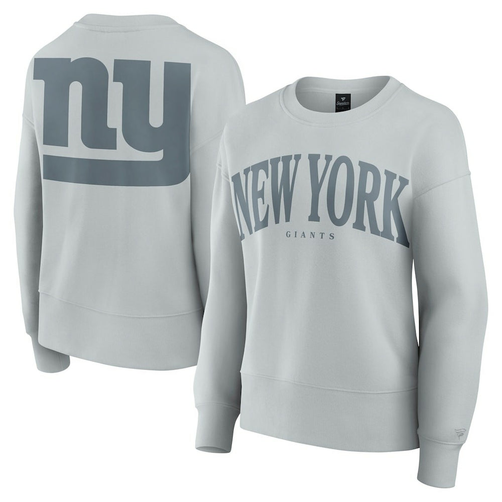 New York Giants Women's Elements Pullover Sweatshirt - Gray - Fanatics