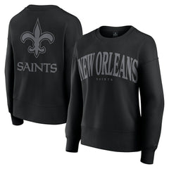 New Orleans Saints Women's Elements Pullover Sweatshirt - Black - Fanatics