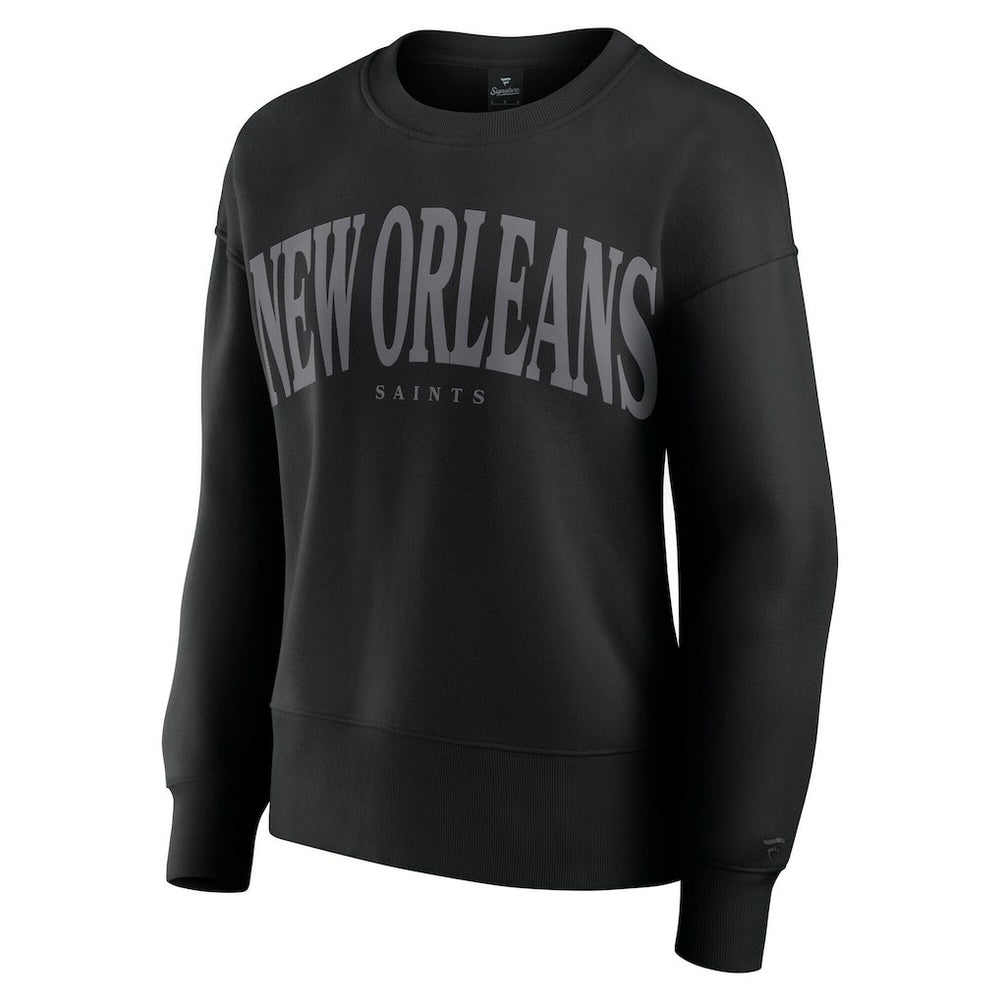 New Orleans Saints Women's Elements Pullover Sweatshirt - Black - Fanatics
