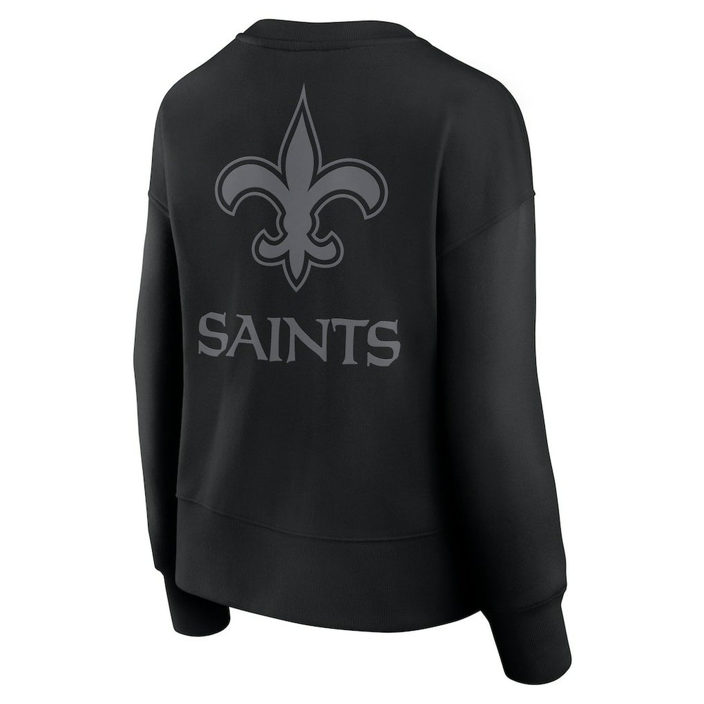 New Orleans Saints Women's Elements Pullover Sweatshirt - Black - Fanatics