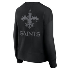 New Orleans Saints Women's Elements Pullover Sweatshirt - Black - Fanatics