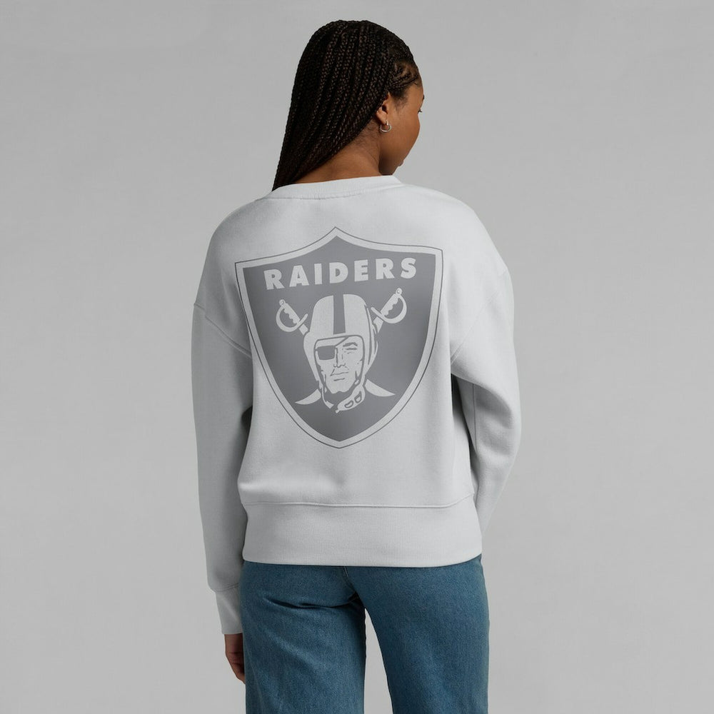 Las Vegas Raiders Women's Elements Pullover Sweatshirt - Gray - Fanatics