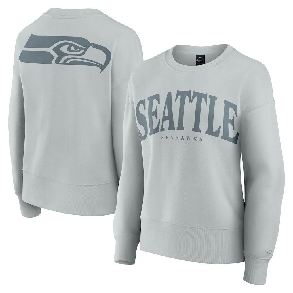 Seattle Seahawks Women's Elements Pullover Sweatshirt - Gray - Fanatics