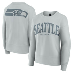 Seattle Seahawks Women's Elements Pullover Sweatshirt - Gray - Fanatics