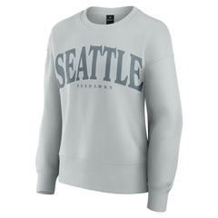 Seattle Seahawks Women's Elements Pullover Sweatshirt - Gray - Fanatics