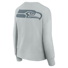 Seattle Seahawks Women's Elements Pullover Sweatshirt - Gray - Fanatics