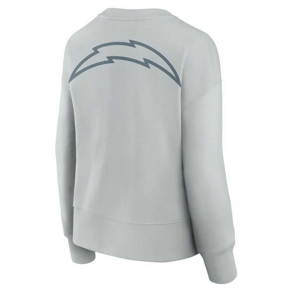 Los Angeles Chargers Women's Elements Pullover Sweatshirt - Gray - Fanatics