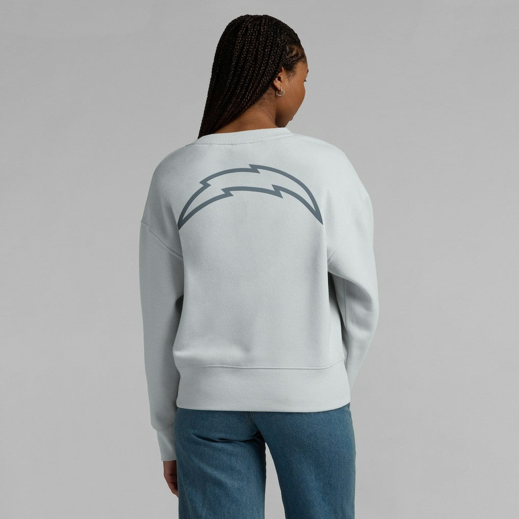Los Angeles Chargers Women's Elements Pullover Sweatshirt - Gray - Fanatics