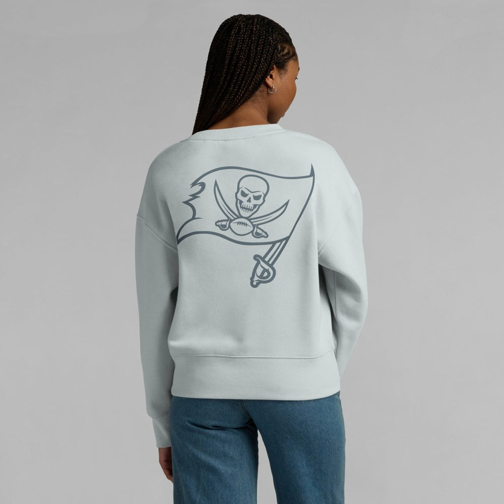 Tampa Bay Buccaneers Women's Elements Pullover Sweatshirt - Gray - Fanatics