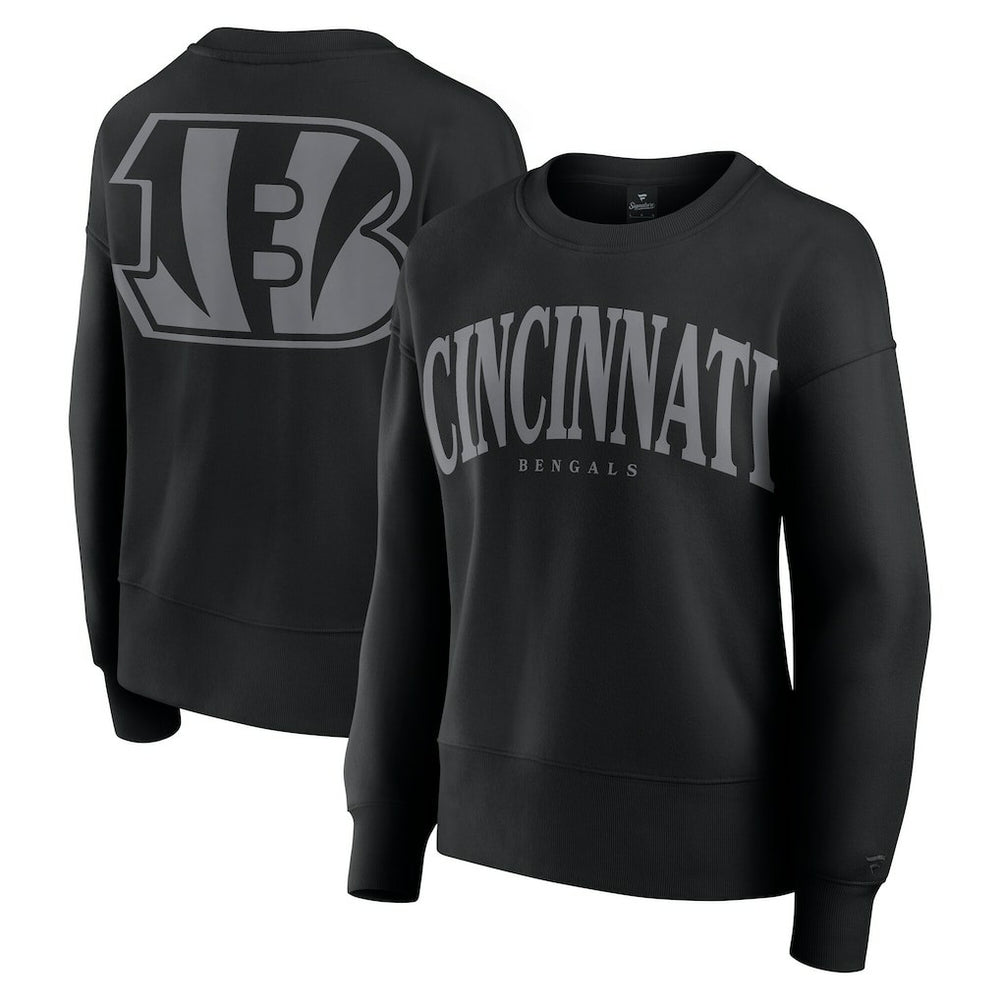 Cincinnati Bengals Women's Elements Pullover Sweatshirt - Black - Fanatics