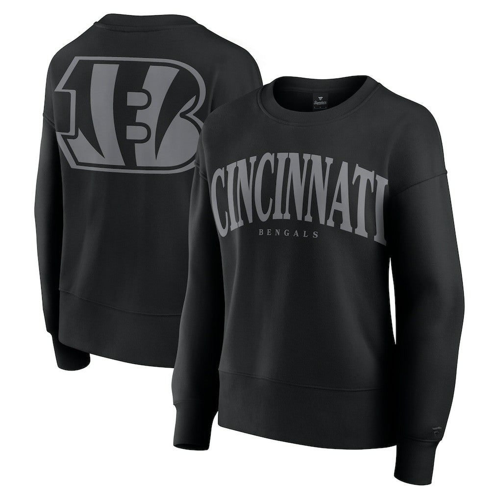 Cincinnati Bengals Women's Elements Pullover Sweatshirt - Black - Fanatics