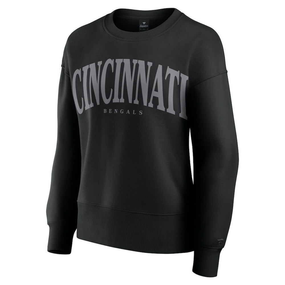 Cincinnati Bengals Women's Elements Pullover Sweatshirt - Black - Fanatics