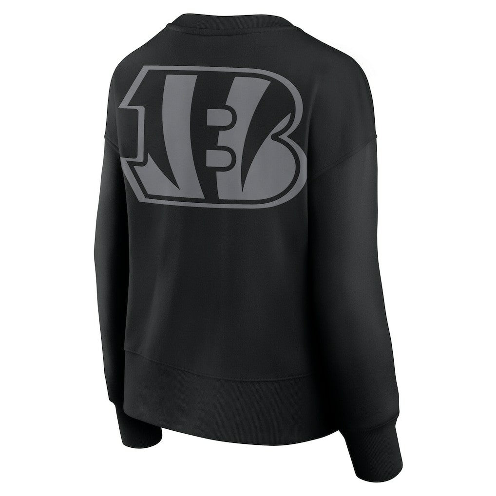 Cincinnati Bengals Women's Elements Pullover Sweatshirt - Black - Fanatics