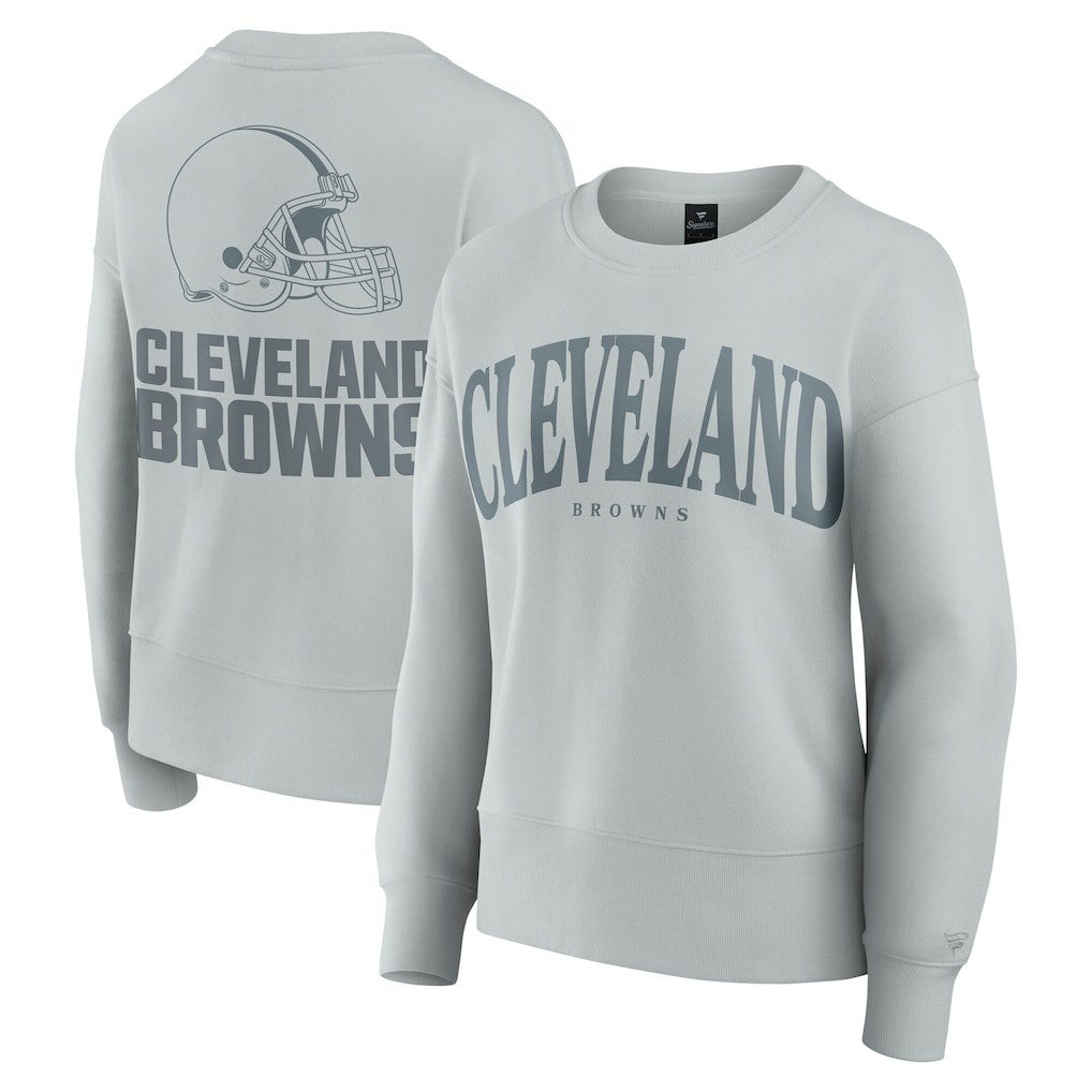 Cleveland Browns Women's Elements Pullover Sweatshirt - Gray - Fanatics