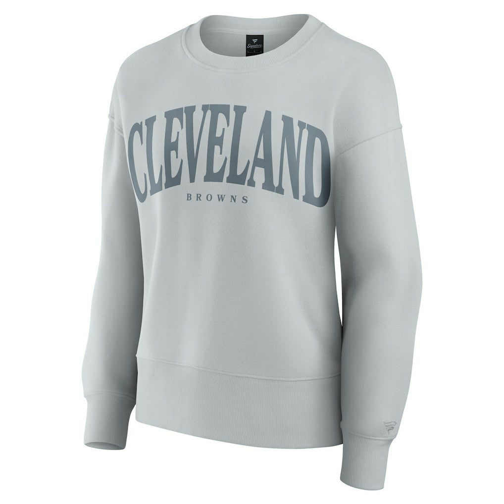 Cleveland Browns Women's Elements Pullover Sweatshirt - Gray - Fanatics