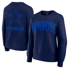 Dallas Cowboys Women's Elements Pullover Sweatshirt - Navy - Fanatics