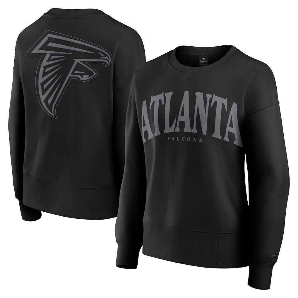 Atlanta Falcons Women's Elements Pullover Sweatshirt - Black - Fanatics