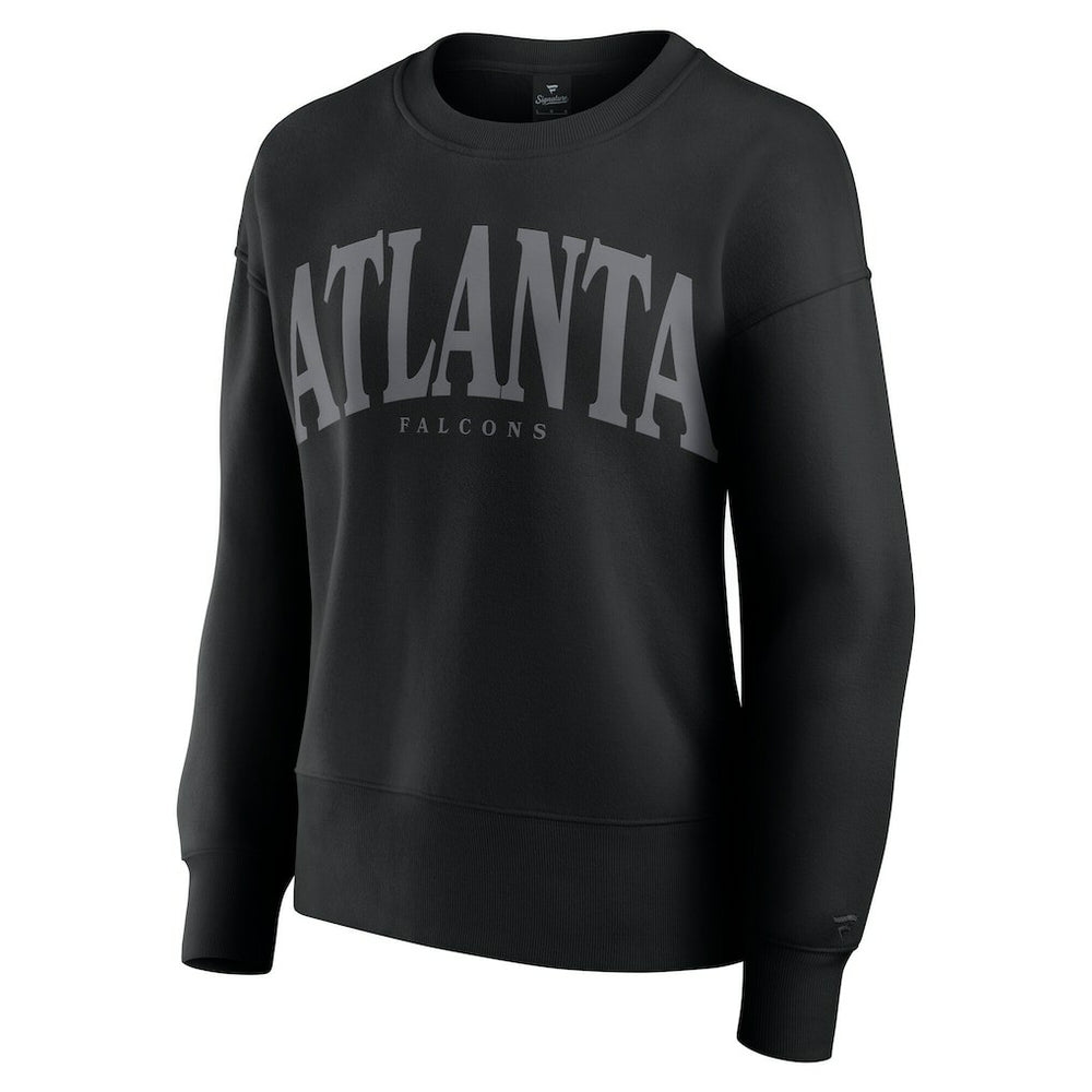 Atlanta Falcons Women's Elements Pullover Sweatshirt - Black - Fanatics