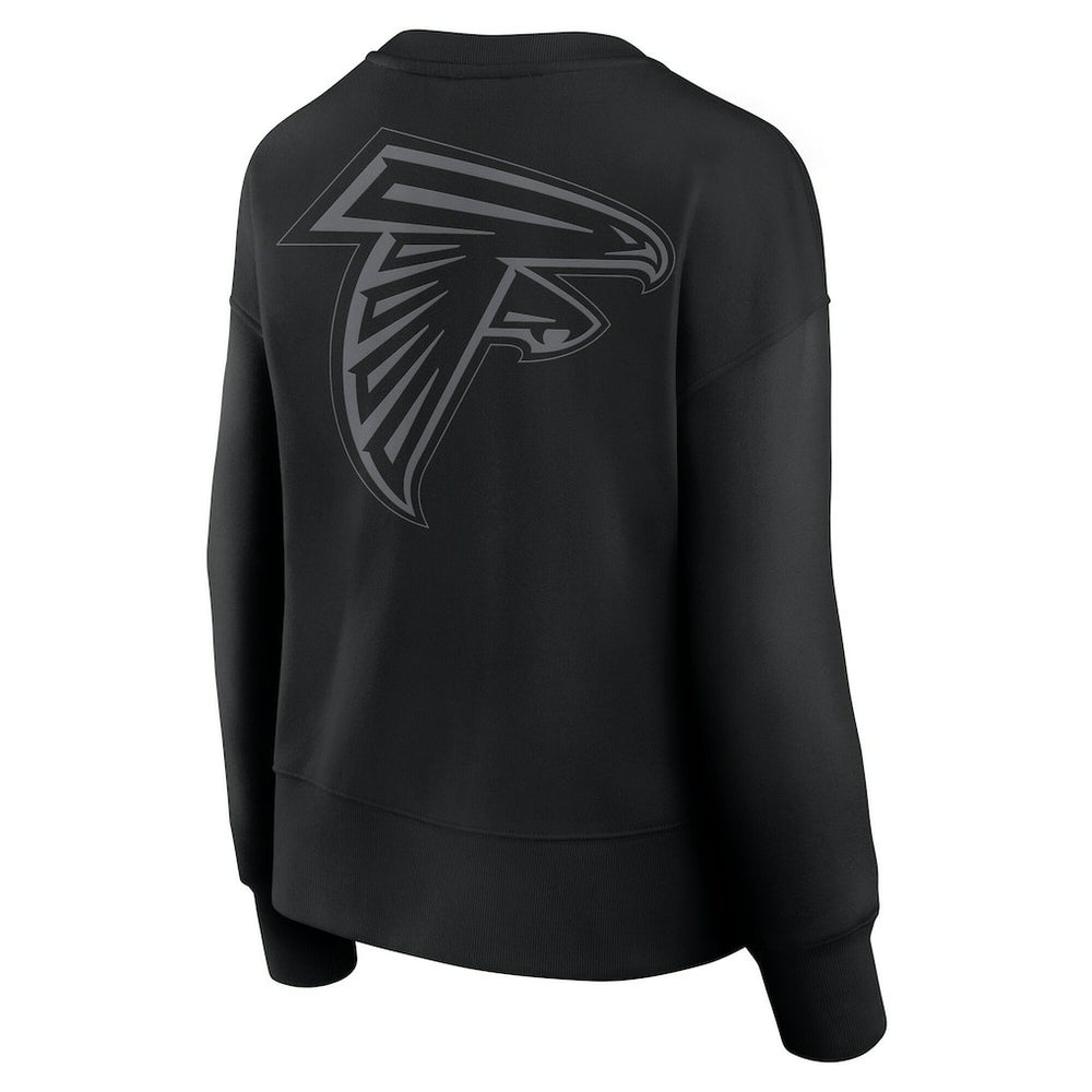 Atlanta Falcons Women's Elements Pullover Sweatshirt - Black - Fanatics
