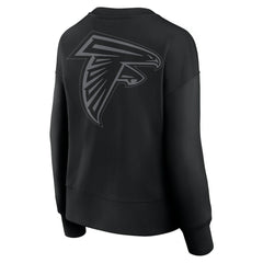 Atlanta Falcons Women's Elements Pullover Sweatshirt - Black - Fanatics