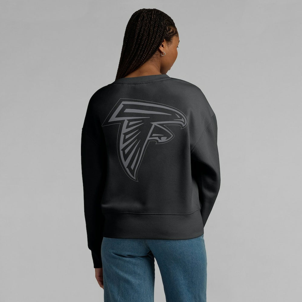 Atlanta Falcons Women's Elements Pullover Sweatshirt - Black - Fanatics