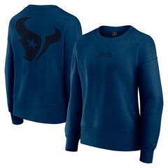 Houston Texans Women's Elements Pullover Sweatshirt - Navy - Fanatics