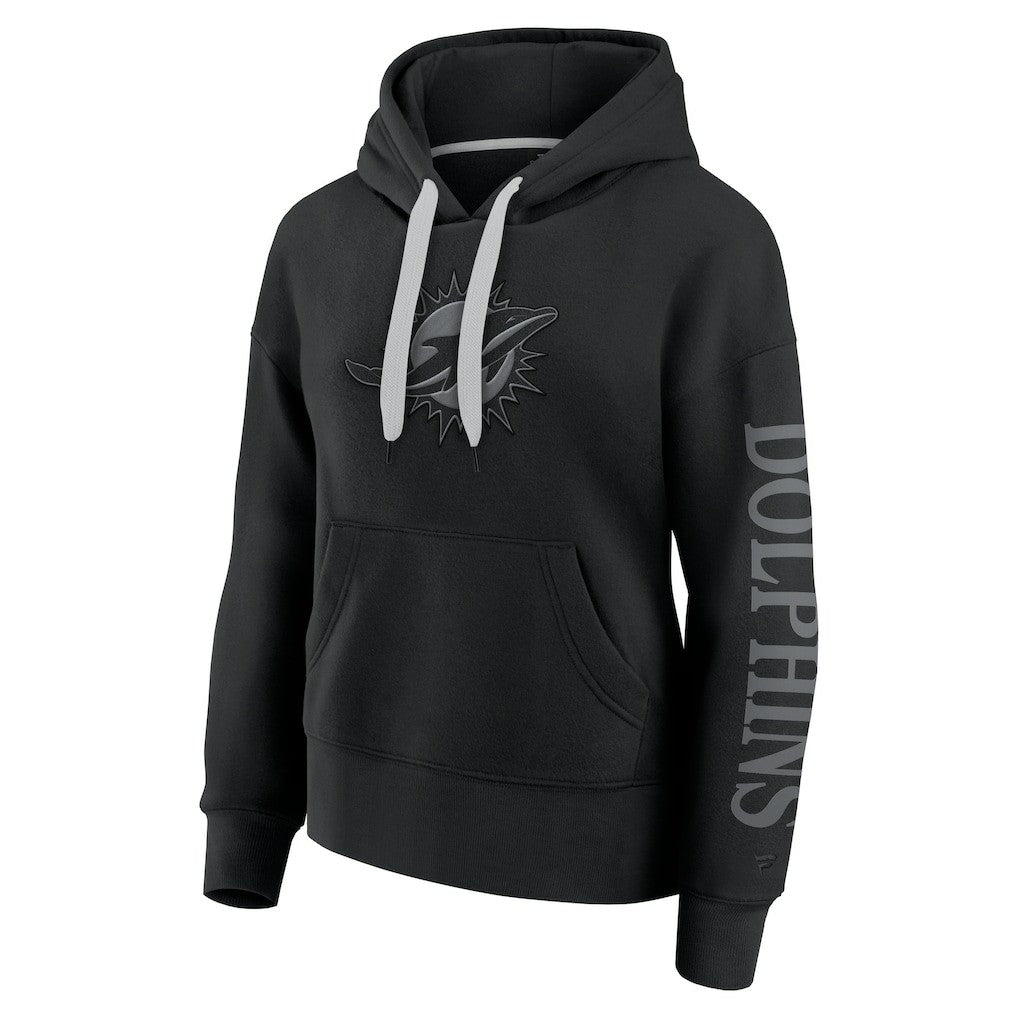 Miami Dolphins Women's Elements Next Pullover Hoodie - Black - Fanatics