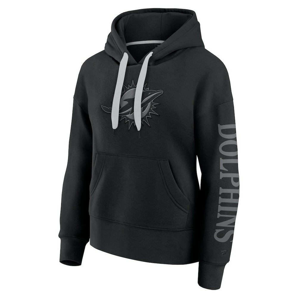 Miami Dolphins Women's Elements Next Pullover Hoodie - Black - Fanatics