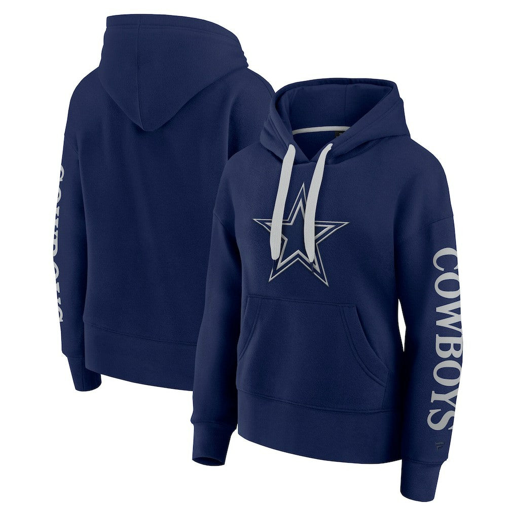 Dallas Cowboys Women's Elements Next Pullover Hoodie - Navy - Fanatics