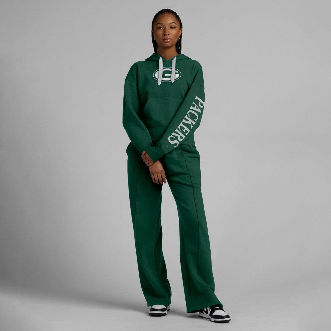Green Bay Packers Women's Elements Next Pullover Hoodie - Green - Fanatics