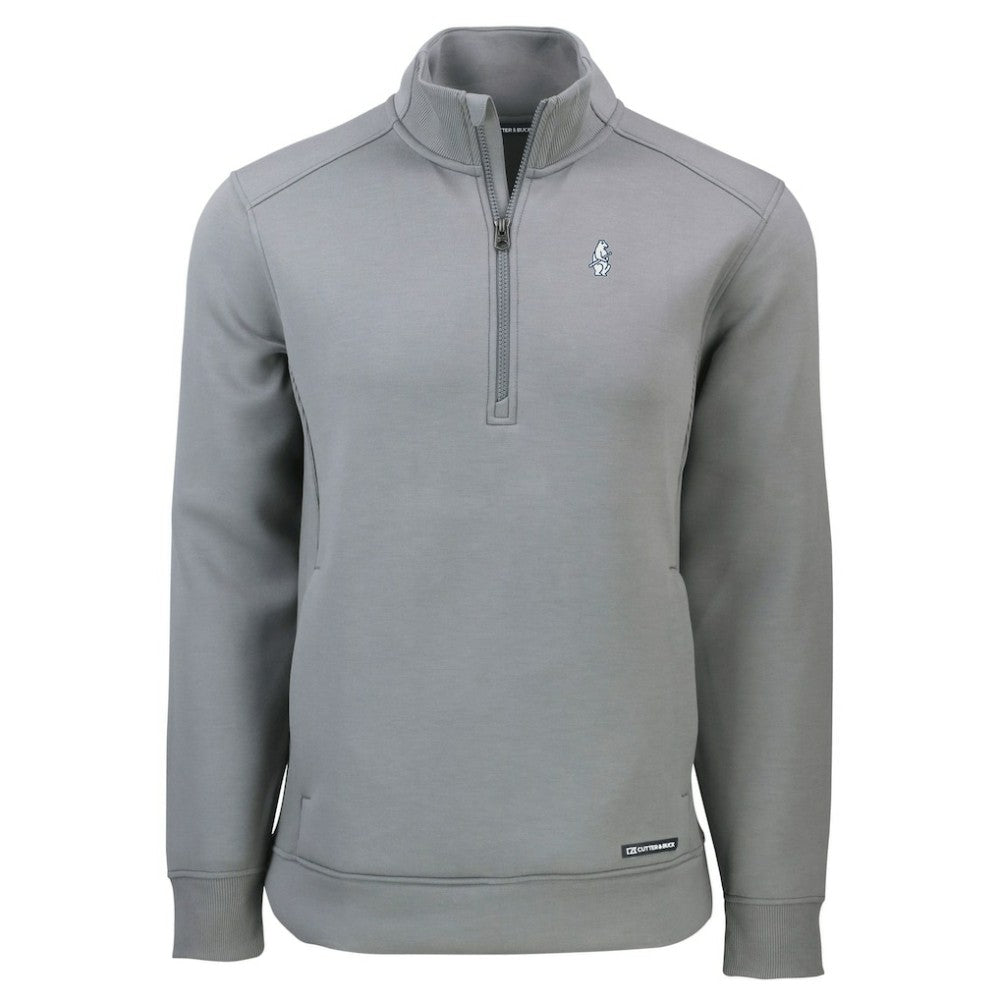 Chicago Cubs Cutter & Buck Cooperstown Collection Roam Eco Recycled Quarter-Zip Pullover Near Me