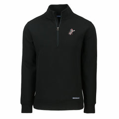 Cincinnati Reds Cutter & Buck Cooperstown Collection Roam Eco Recycled Quarter-Zip Pullover for sale