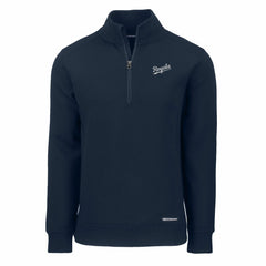 Kansas City Royals Cutter & Buck Cooperstown Collection Roam Eco Recycled Quarter-Zip Pullover for sale