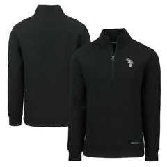 Athletics Cutter & Buck Cooperstown Collection Roam Eco Recycled Quarter-Zip Pullover Sale