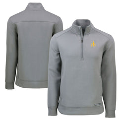 Seattle Mariners Cutter & Buck Cooperstown Collection Roam Eco Recycled Quarter-Zip Pullover Discount