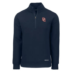 Washington Nationals Cutter & Buck Cooperstown Collection Roam Eco Recycled Quarter-Zip Pullover for sale