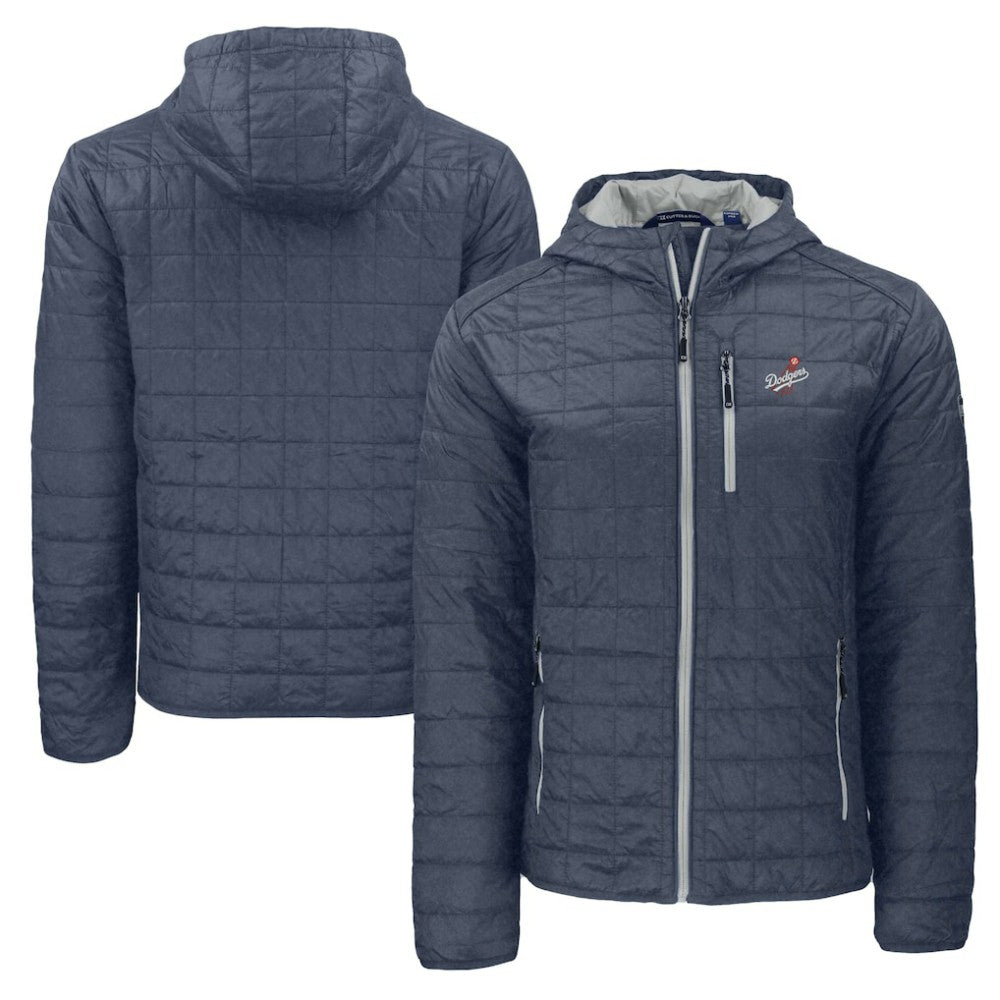Los Angeles Dodgers Cutter & Buck Cooperstown Collection Rainier Primaloft Eco Full-Zip Hooded Jacket Outlet