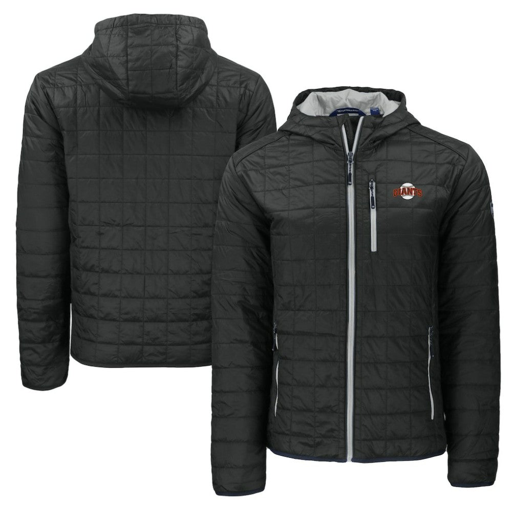 San Francisco Giants Cutter & Buck Cooperstown Collection Rainier Primaloft Eco Full-Zip Hooded Jacket Outlet