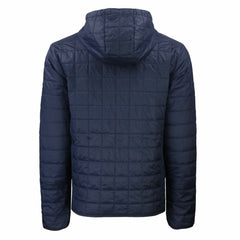 Cleveland Guardians Cutter & Buck Cooperstown Collection Rainier Primaloft Eco Full-Zip Hooded Jacket Outlet